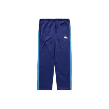 LACOSTE Knitted Sports Pants Men's Blue