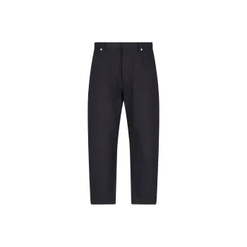PRADA Triangle Logo Tapered Leg Jeans