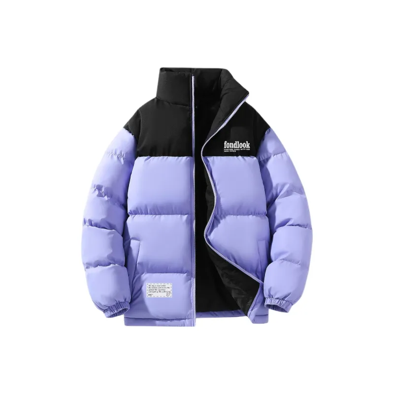 FONDLOOK Puffer Jacket Unisex Black-17