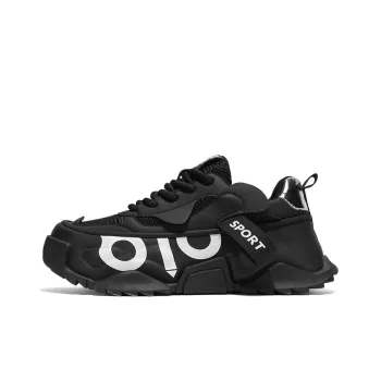 Grumpy Ram Breathable Height Increase Low Top Chunky Sneakers Men's