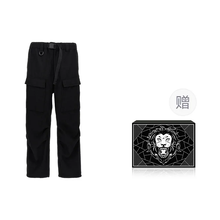 Y 3 Flannel Cargo Trousers-5