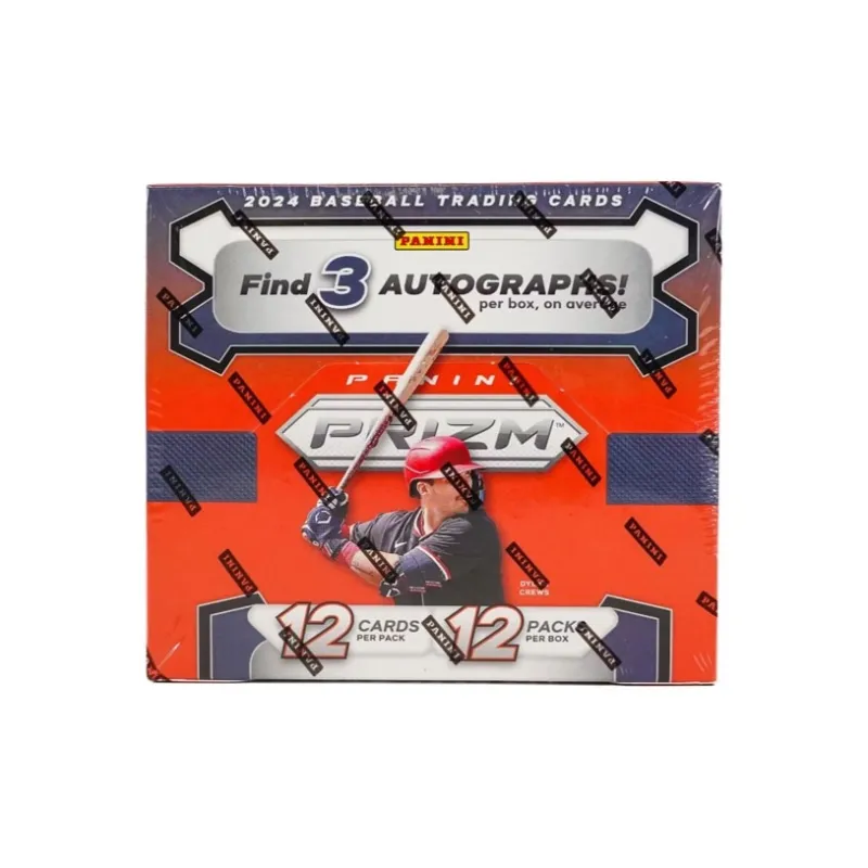 PANINI 2024 Prizm Baseball Hobby Baseball PZ Player Card, Box Insert Sports Cards Whole Box-0