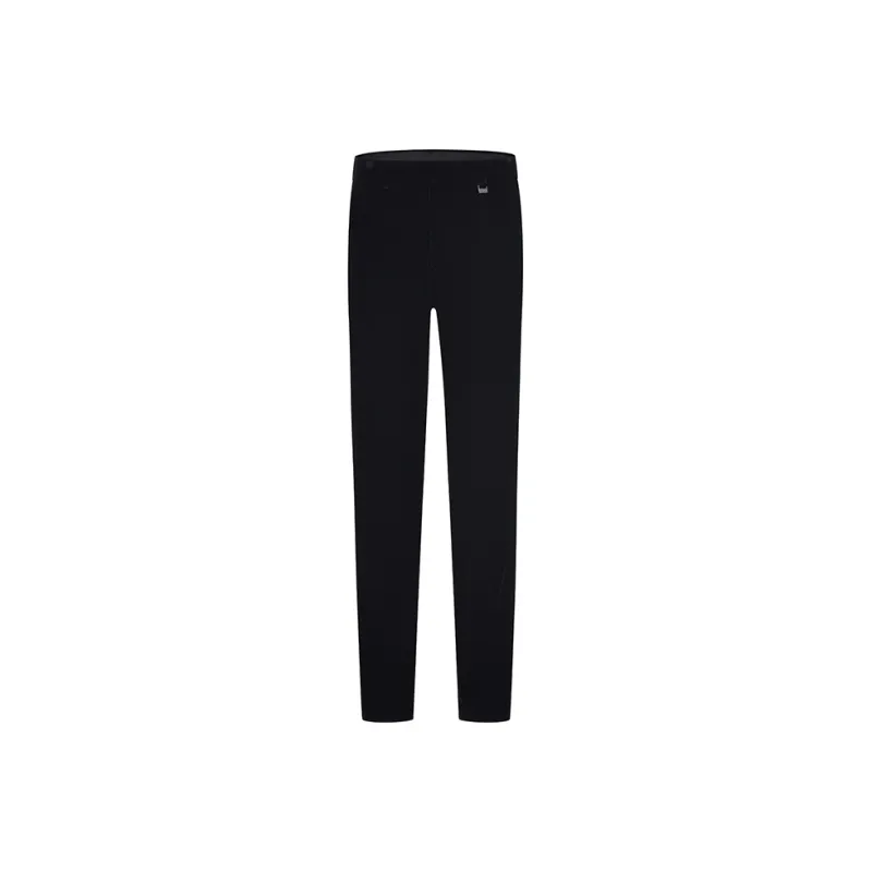 RARE Suit Trousers Men Black-0
