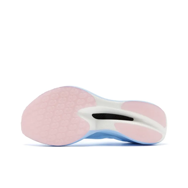 QIAODAN Feiying PB3 Enhanced Edition Running Shoes Men Low Top Union Blue Frosting Pink-4
