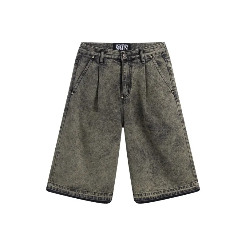 H5LY NO7 Denim Shorts Unisex-2