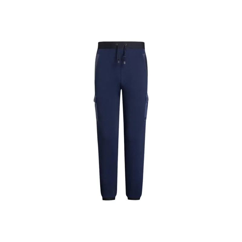 EMPORIO ARMANI EA7 SS24 Casual Pants Men's Navy Blue-0
