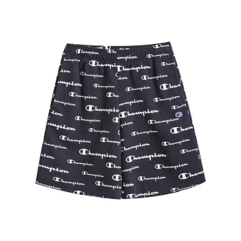 Champion Loose Fit Shorts US Version Unisex Navy Blue