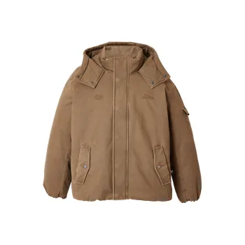MLMR Puffer Jacket Unisex F12 Mandarin Orange Brown