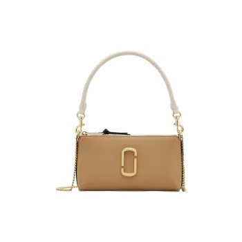 MARC JACOBS Snapshot Saffiano Leather Shoulder Bag, Crossbody Bag, Handbag Women's Brown