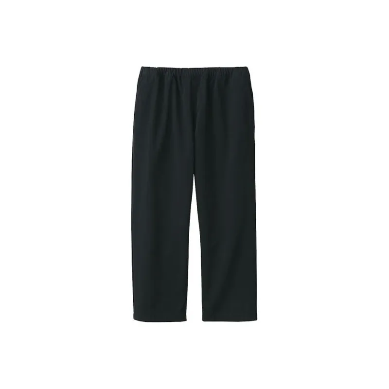 MUJI Casual Pants Unisex Black-0