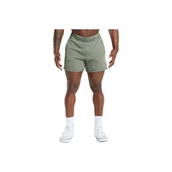 GYMSHARK HERITAGE 5' SHORTS Casual Shorts Men's Nightfall Green