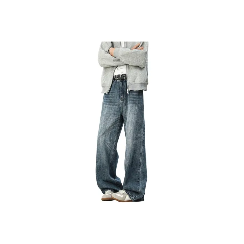 WHELVE Jeans Unisex Vintage Blue-0