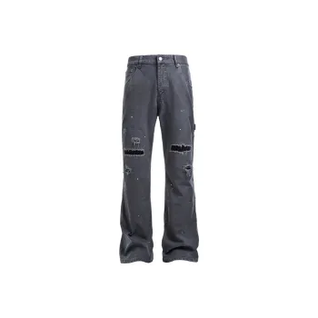 CATSSTAC Casual Pants Unisex Gray