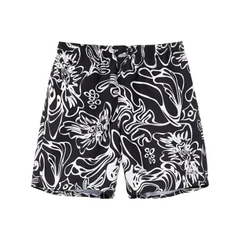 Stussy Wavy Hawaiian Water Short
