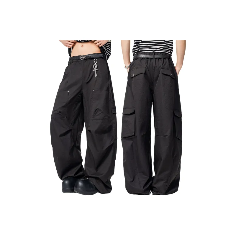 Warrior Huichao Riding The Wind Collection Cargo Pants Unisex-9