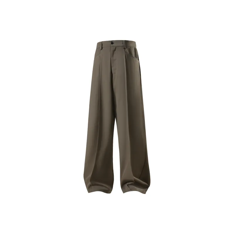 SWAMP AREA Suit Trouser Unisex Black-5