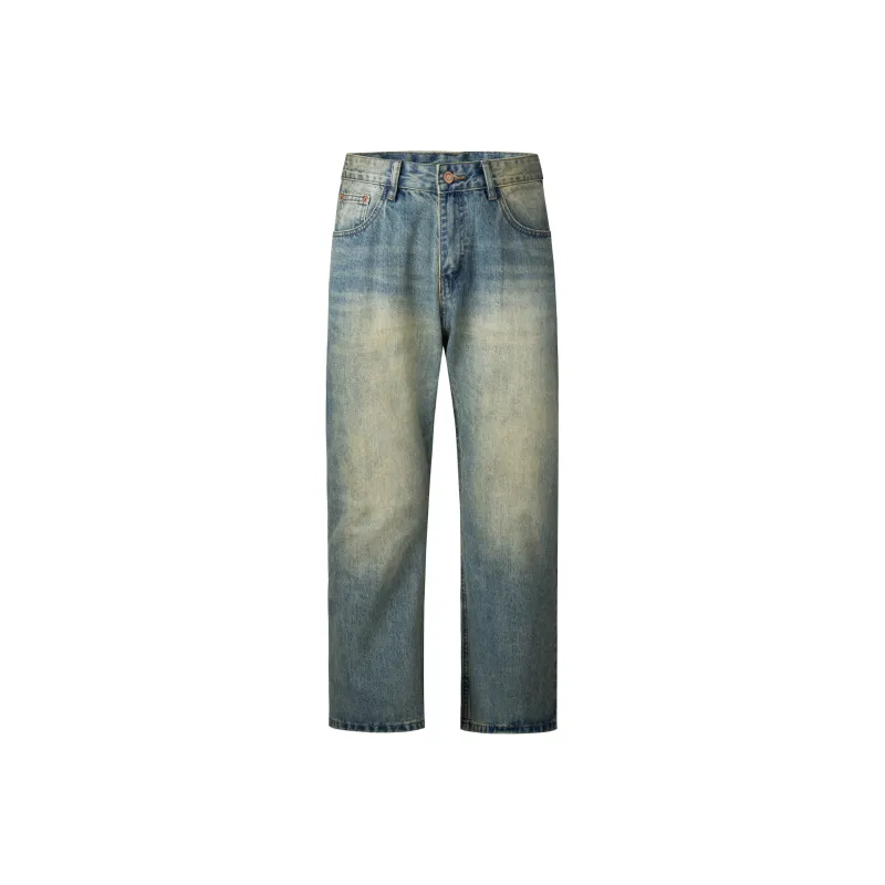 GTRG Jeans Unisex Yellow Mud-0