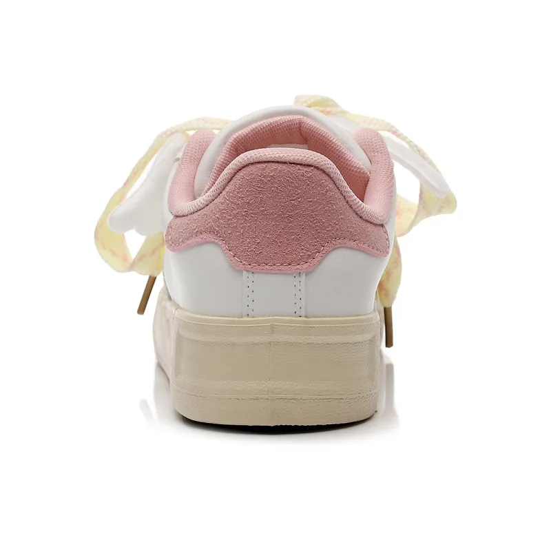 Feiyue Girly Heart Series Abrasion Resistant, Lightweight, And Breathable Low Top Skateboard Shoes Women's-11