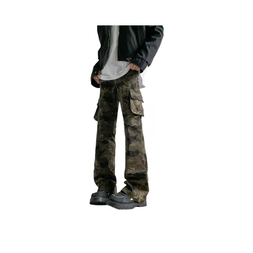 YATSI Cargo Pants Unisex Purple