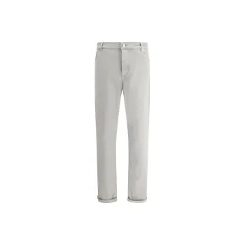 Brunello Cucinelli Logo Patch Straight Leg Jeans