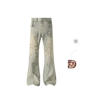 PILOTDRAGON SS25 Jeans Unisex Yellow Mud