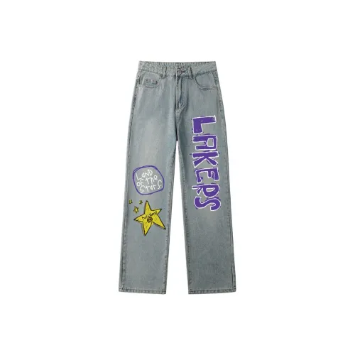 AFTER SCHOOL SPECIAL Jeans Unisex Light Blue