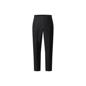 LOUIS VUITTON Slim Wool Evening Trousers