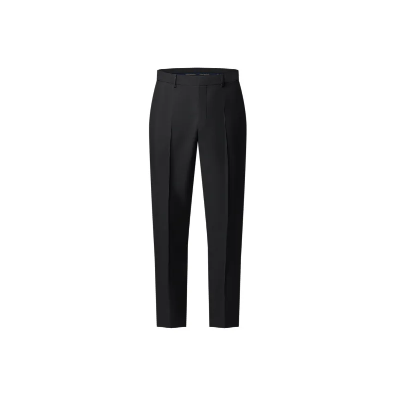LOUIS VUITTON Slim Wool Evening Trousers-0