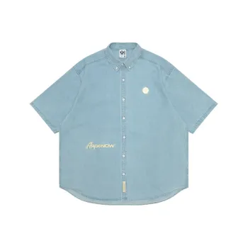 Aape Logo patch Denim Shirt