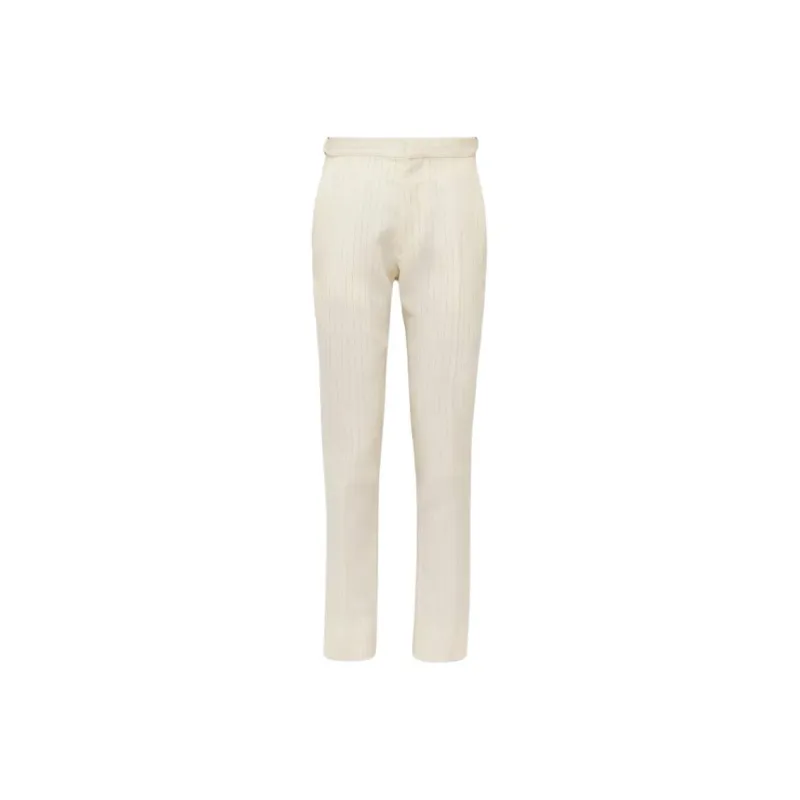 TOM FORD Suit Trousers Men White-0