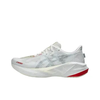 BANDIT x Asics NOVABLAST 5 Anti Slip Wear Resistant Low Top Casual Running Shoes Men's White