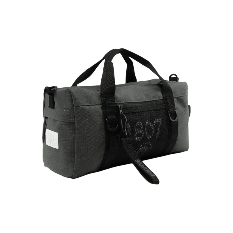 LiNing 1807 Collaboration Polyester Handbag Unisex Coal Smoke Gray-1