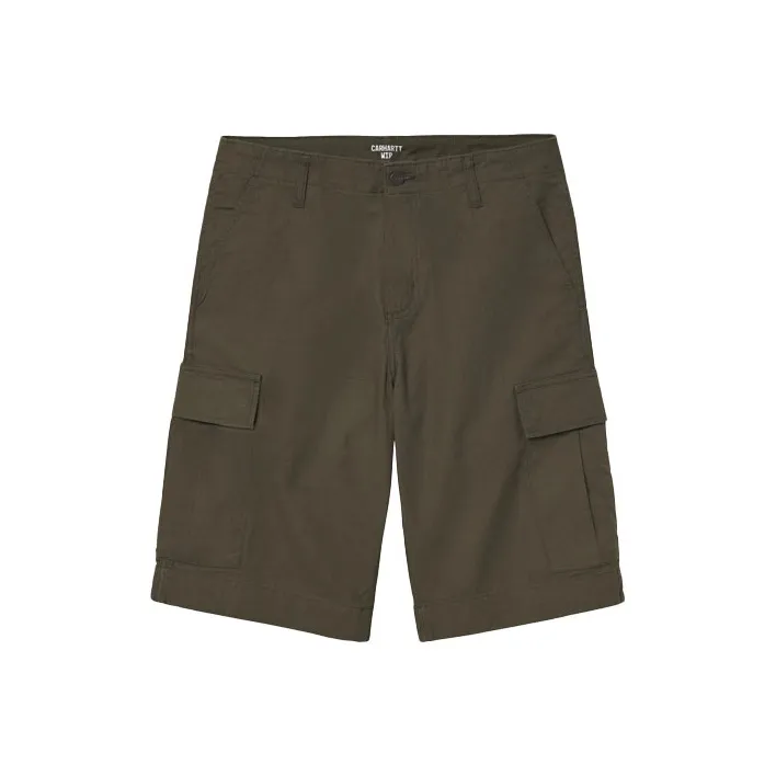 Carhartt WIP Logo Patch Knee Length Cargo Shorts-0