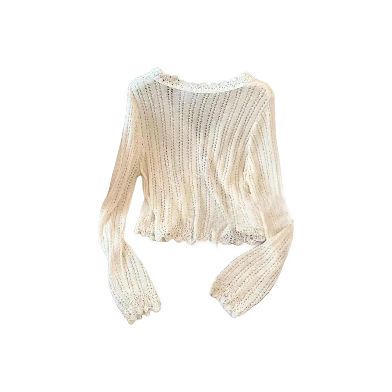 Flowers In Water Knitwear Women's-6