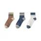 3-2 Coffee+Dark Blue+White