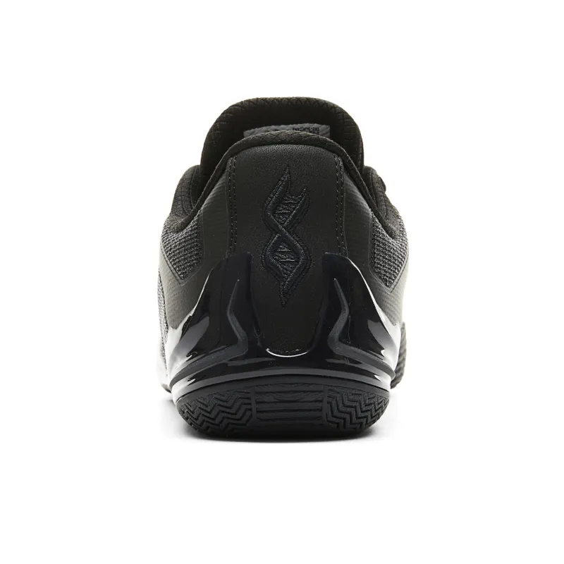 PEAK Taoji Unique, Black Warrior, Box Included Cushioning, Slip Resistant, Rebound Low Top Basketball Shoes Men's-6