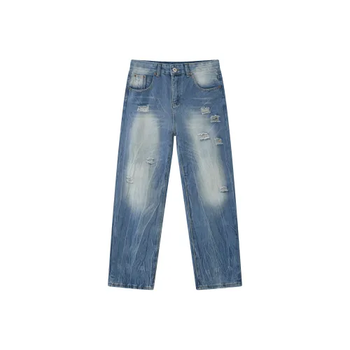 AYEA Jeans Unisex Vintage Blue