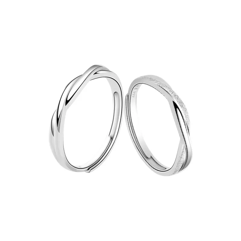 CHUVORA 999 Fine Silver Rings Unisex-2