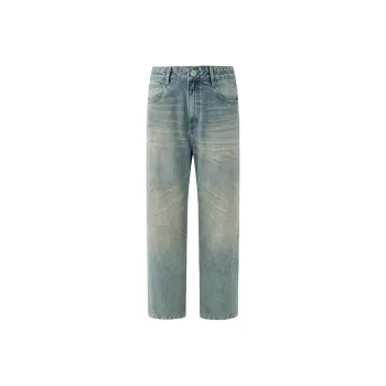CHINISM Jeans Unisex Washed Blue