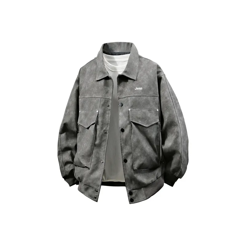 Jeep Grand Cherokee Leather Jacket Unisex-2
