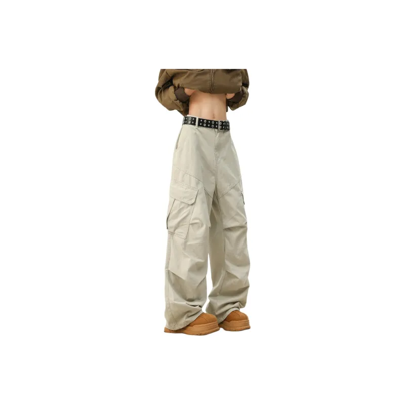 NEVER RULE Cargo Pants Unisex Green-6