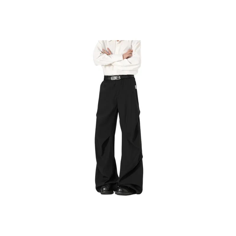 RICE NINE TEN Suit Trouser Unisex Black Extended Length-0