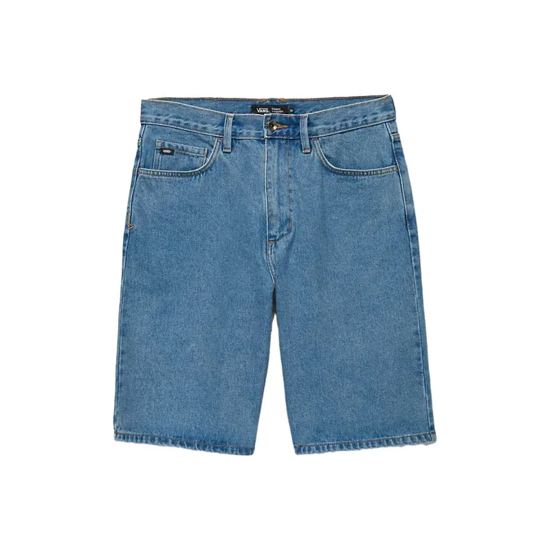 Vans COVINA Denim Shorts Men's Blue-0