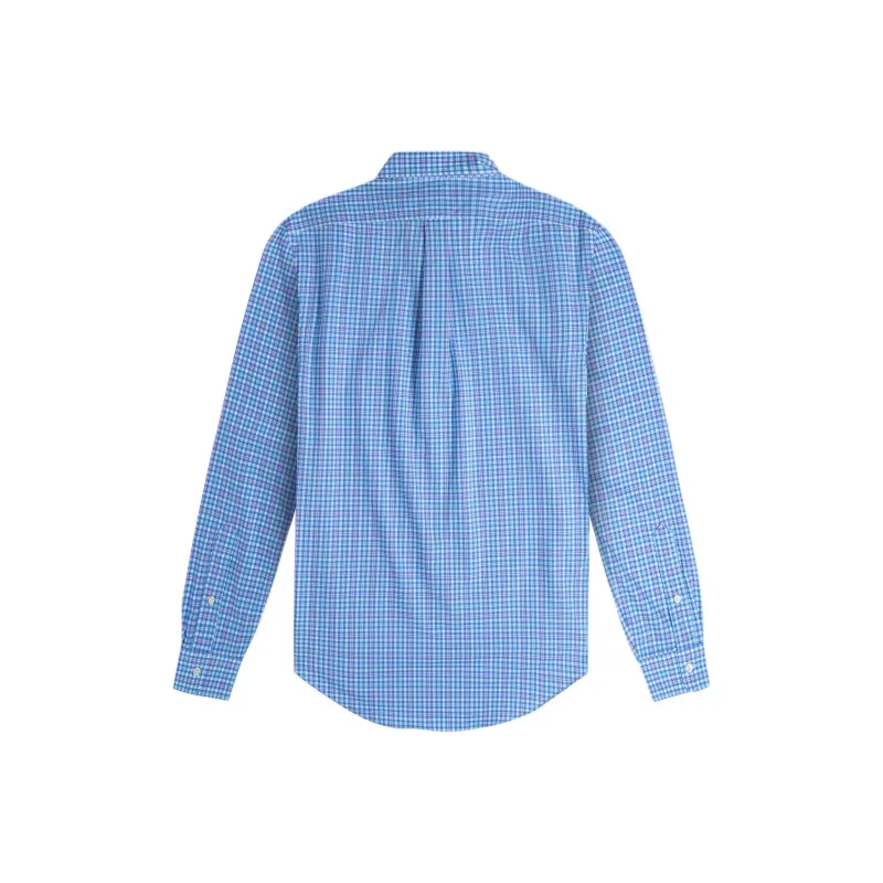 Polo Ralph Lauren Shirt Men's Blue Pink-1