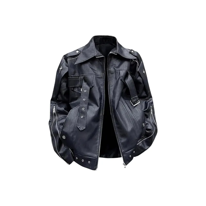 KIRHNE Leather Jackets Unisex-0