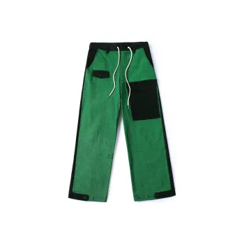 FRIED RICE Casual Pants Unisex Green