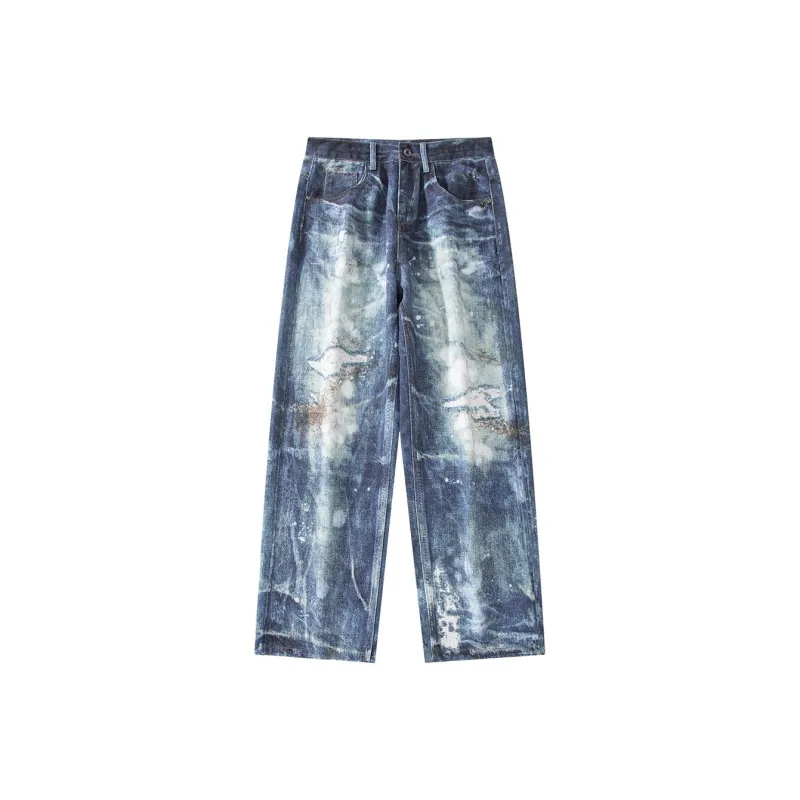 NVRFRGT Jeans Unisex Dark Blue-0