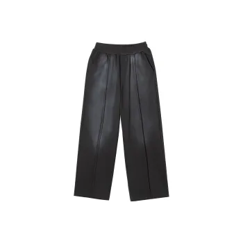 LOOKUN Casual Pants Unisex Black