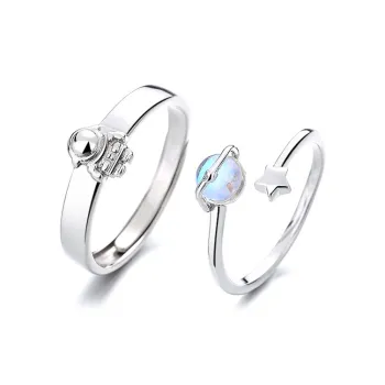 JONNY MOORE 925 Sterling Silver Rings Unisex