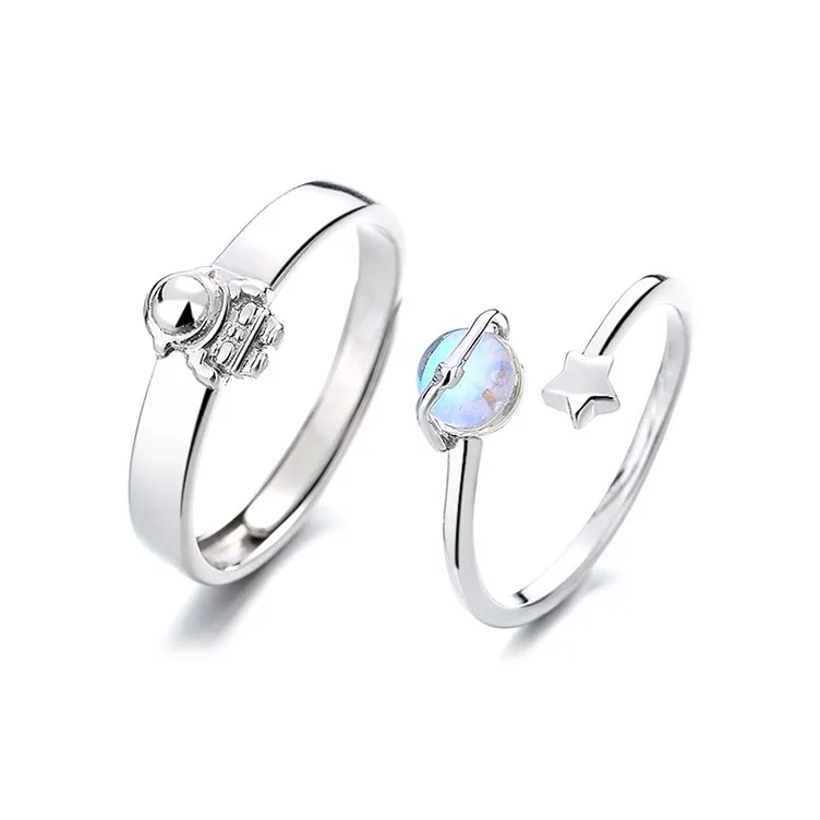 JONNY MOORE 925 Sterling Silver Rings Unisex-0